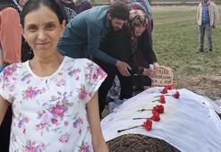 Pınar, giyemediği gelinliği ile son yolculuğuna uğurlandı