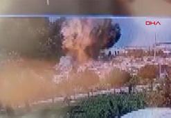 Tuzla'da patlama güvenlik kamerasında