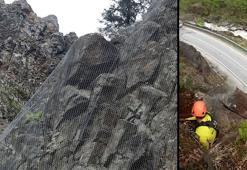 Dağcılar, 'ölüm yamacı'nda riskli kaya avında