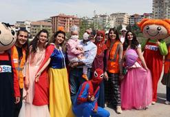 LÖSEV'den lösemi hastası Zeynep'e moral ziyareti