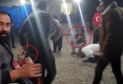 Düğünde zurnacının vurulma anı kamerada