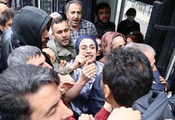 Evlat nöbeti tutan aileler HDP'ye siyah çelenk bıraktı, gerginlik yaşandı