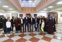 50 bin adet çividen oluşan Esmaül Hüsna tablosu görücüye çıktı