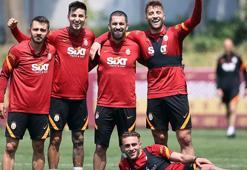 Galatasaray'da Marcao, Pena ve Omar saha çalışmalarına başladı