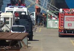 Tuzla'da gemide 4 işçi gazdan zehirlendi