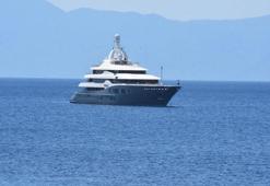 Rus milyarderin yatı 'Titan', Bodrum'a demir attı