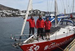 İklim değişikliği farkındalığı için 14 gündür denizdeler