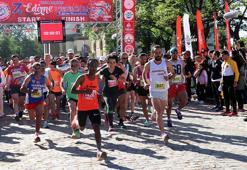 Uluslararası Edirne Maratonu renkli görüntülere sahne oldu