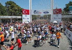 İzmir'de Wings for Life World Run ünlülerin katılımıyla koşuldu