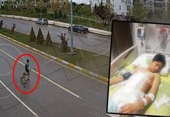 Metehan köpeklerden kaçarken düştü; dalağı parçalandı