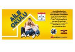 Kartal Belediyesi 'Aile Okulu' eğitim semineri düzenliyor