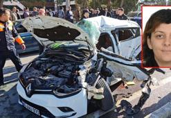 Üniversite idari personeli kazada öldü