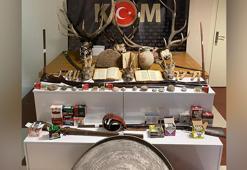 Geyik ve karaca kafalarıyla yakalandı, 180 bin TL ceza kesildi