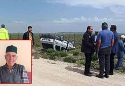 Yağmur duasına giderlerken otomobil takla attı; 1 ölü, 3 yaralı