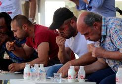 Edirne'de 1.5 ton bedava ciğer dağıtıldı, vatandaş birbiriyle yarıştı