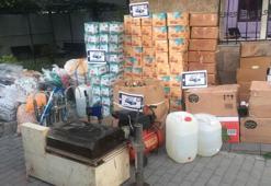 Bağcılar'da sahte parfüm ve güneş kremi operasyonu