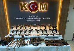 Diyarbakır'da kaçak silah imalathanesine baskın: 2 gözaltı