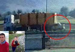 Otomobilin TIR'a çarptığı, 3 kişilik ailenin yok olduğu kazanın görüntüleri ortaya çıktı