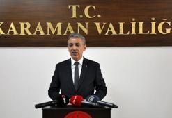 Karaman Valisi Tuncay Akkoyun, göreve başladı