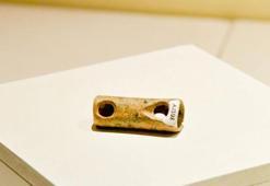 Bilecik’te 8 bin 600 yıllık 3 delikli flüt ilk kez sergilendi