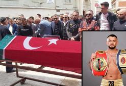 Almanya'da ringde ölen boksör, memleketi Giresun'da son yolcuğuna uğurlandı