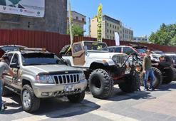 Diyarbakır'daki 'Off Road Festivali'ne katılacak arazi araçları tanıtıldı