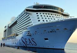 Odyssey of the Seas, 3 bin 470 yolcusuyla ikinci kez Kuşadası'nda
