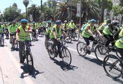 Tarihi Yarımada'da pedallar bağımlıkla mücadele için çevrildi