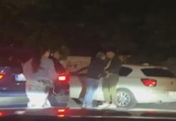 Maltepe'de kaza sonrası kovalamaca; durdurup yakasına yapıştı