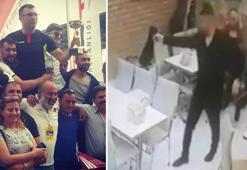 Şampiyon motosikletçinin vurulma anı kamerada