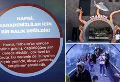 Dev akvaryuma 'Hamsi özgürlüğüne düşkündür, sergilenmiyor' tabelası