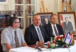 Çavuşoğlu, Tel Aviv'de iş insanlarıyla bir araya geldi