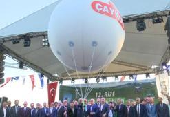 İstanbul'daki Rizeliler balonla uzaya Rize çayı gönderdi