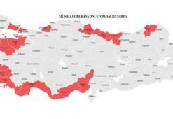 Sahil şeridindeki 16 ilde suç örgütlerine 'Müsilaj' operasyonu