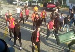 Kupa finaline giden Sivasspor ve Kayserispor taraftarları arasında gerginlik