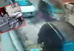 Esenyurt'ta yayaya çarpan sürücü ortalığı savaş alanına çevirdi