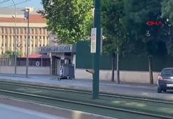 Gaziantep Emniyet Müdürlüğü'nde 1 kişi polisler tarafından vurularak etkisiz hale getirildi