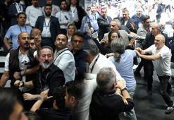 Beşiktaş Kulübü mali genel kurulunda kavga