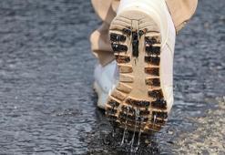 Denizli'de hava sıcaklığı, asfalt eritti