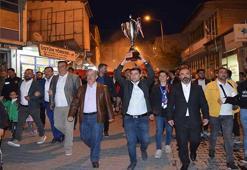 Adilcevaz’da şampiyonluk kutlaması