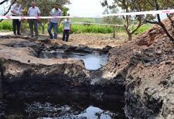 Su ararken yanıcı madde çıktı, AFAD inceleme başlattı