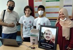 Kazada ölen Cafer öğretmenin projesini tamamlayıp, sergilediler