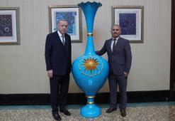 Cumhurbaşkanı Erdoğan beğendi; Menemen çömleğini dünya liderleri için yapacak