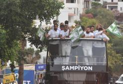 Bodrum sokakları yeşil-beyaz oldu, taraftar tarihi zaferi coşkuyla kutladı