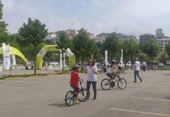 Dünya bisiklet gününde ilk kez pedal çevirdiler