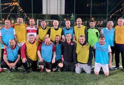 AK Parti Kızılcahamam kampında bakanlar ve milletvekilleri halı saha maçı yaptı