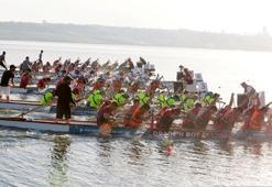 Küçükçekmece'de Dragon Bot Festivali düzenlendi; 504 sporcudan nefes kesen performans