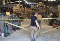 Dut yerken çatıdan düşüp, vücuduna demir profil saplanan marangoz ustası öldü