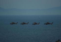 Efes-2022 Seçkin Gözlemci Günü'nün gece safhası nefes kesti