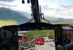 İtalya Hava Kuvvetleri, kaybolan helikopterin arama çalışmalarına katıldı